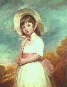 George Romney Miss Willoughby Spain oil painting artist